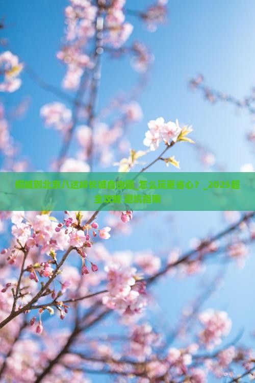 桐城到北京八达岭长城自由团