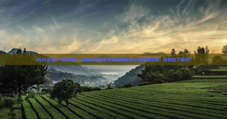 丹东到北京恭王府旅游小吃
