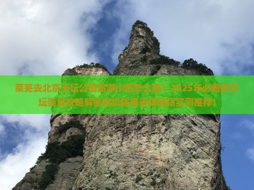 莱芜去北京天坛公园旅游小吃