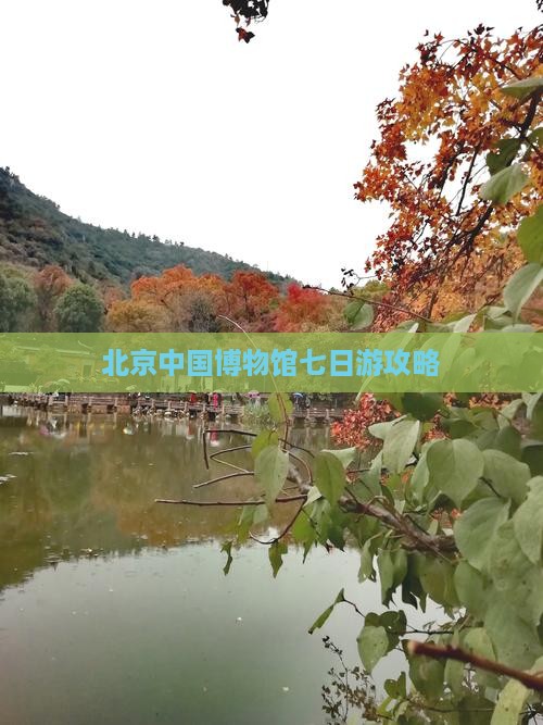 吉安到北京中国国家博物馆七日游