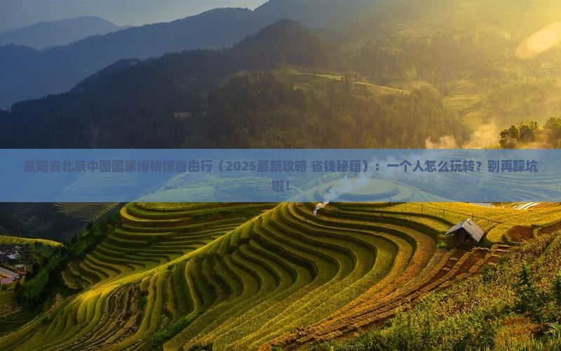 益阳去北京中国国家博物馆自由行