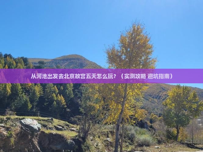 河池去北京故宫博物院五日游