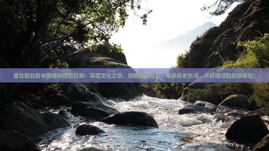 淮北到北京中国国家博物馆四日游