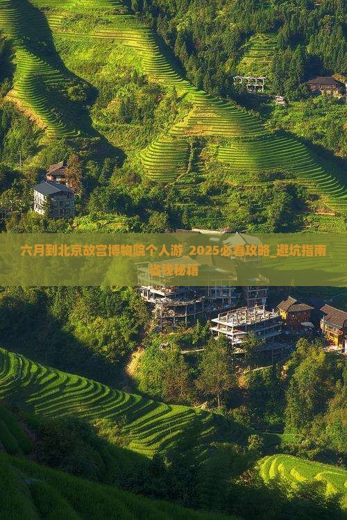 六月到北京故宫博物院个人游