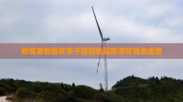 防城港去重庆李子坝轻轨站自由团