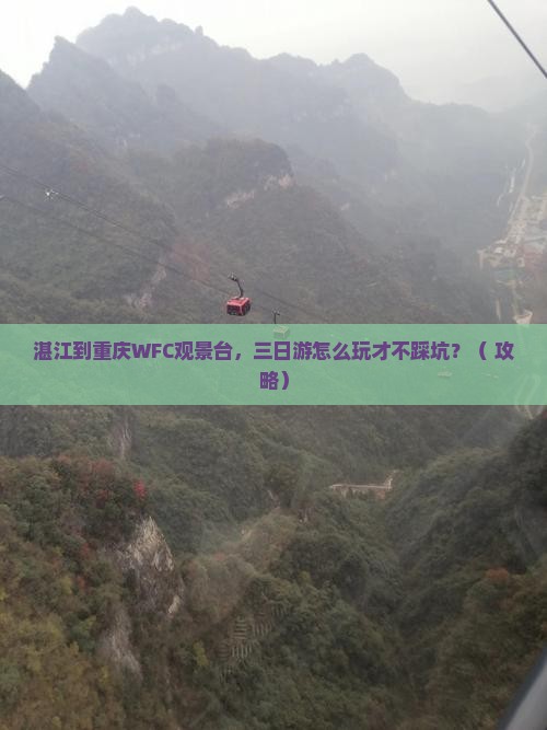 湛江到重庆wfc观景台三日游
