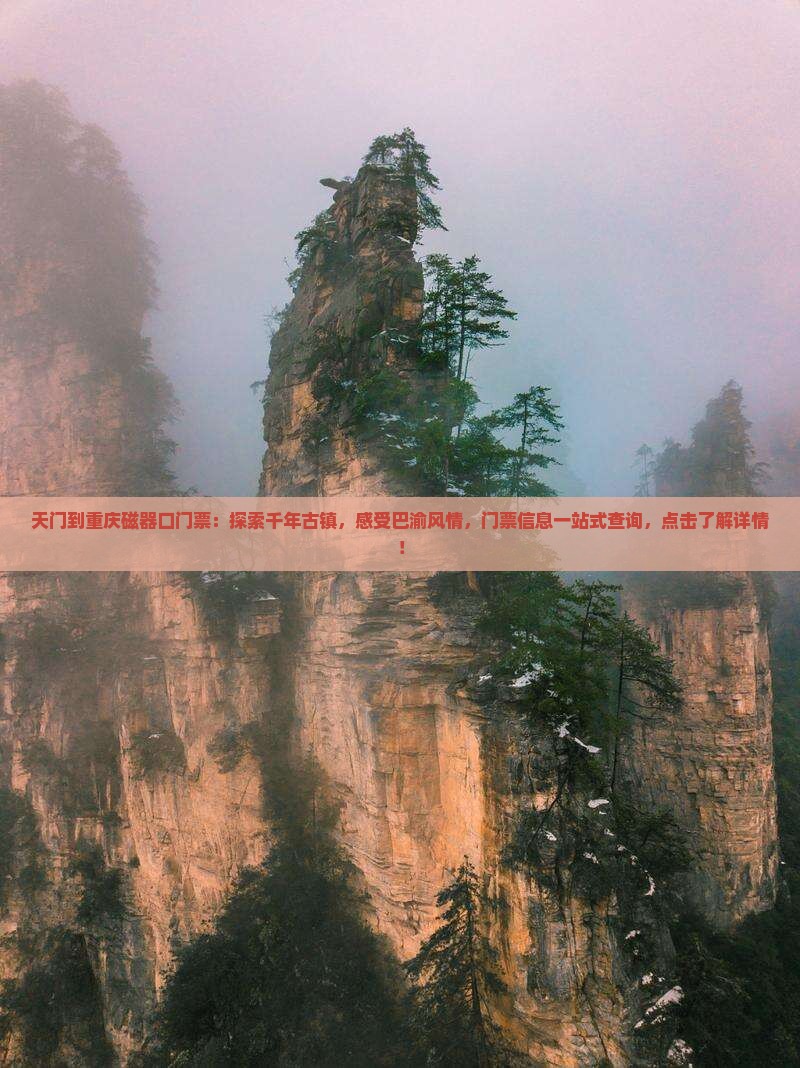 天门到重庆磁器口门票