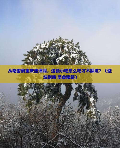 哈密去重庆渣滓洞旅游小吃