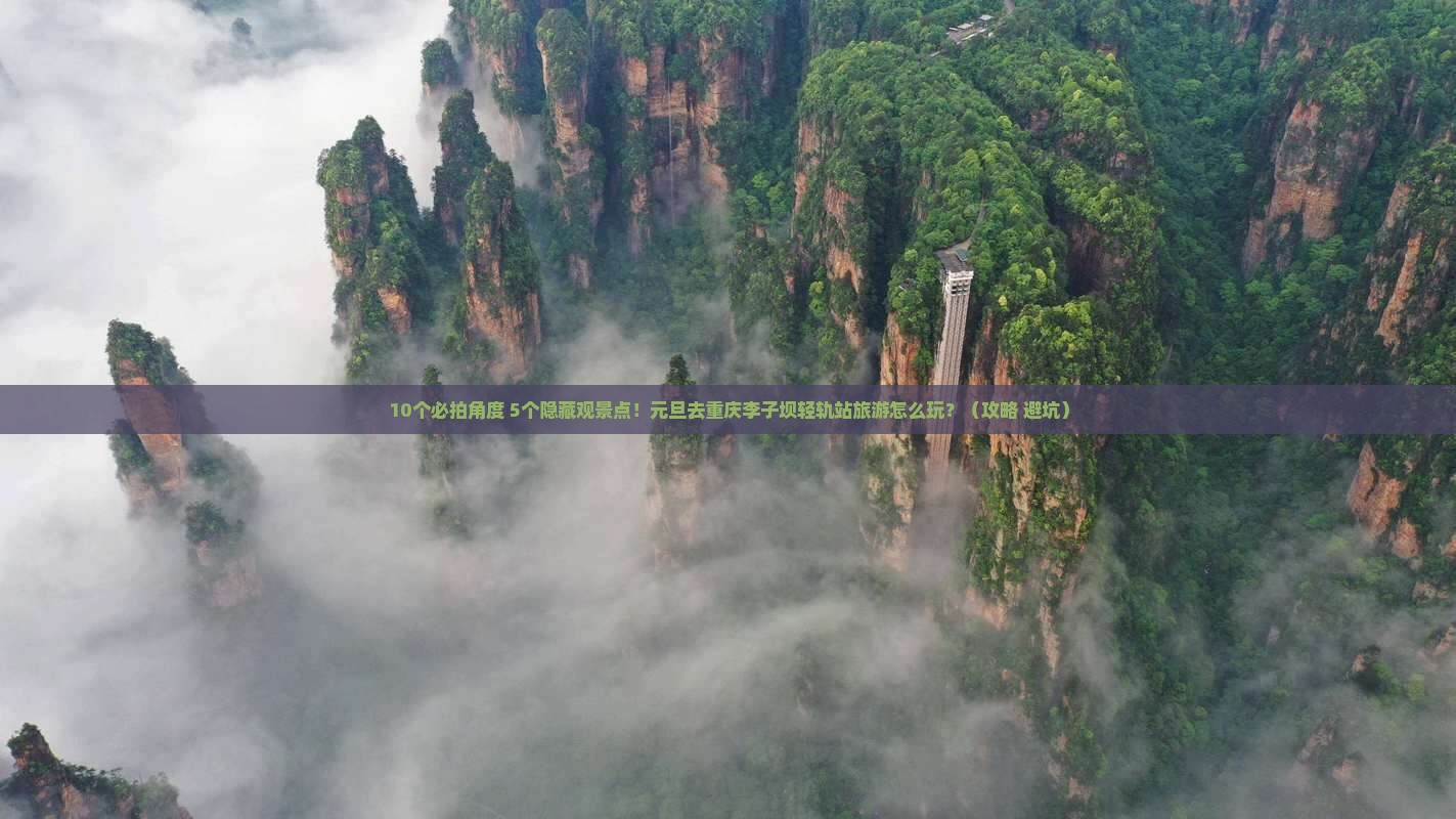元旦去重庆李子坝轻轨站旅游