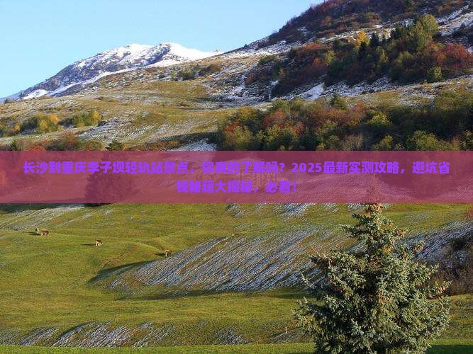 长沙到重庆李子坝轻轨站景点