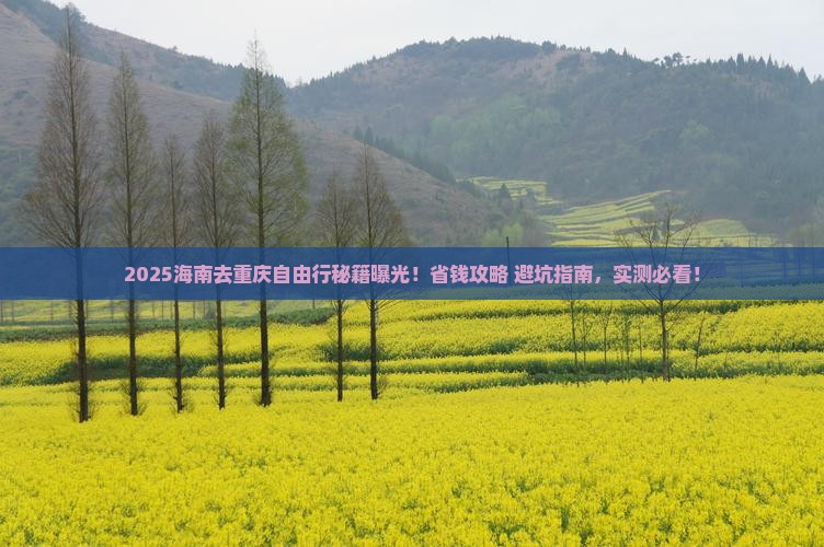 海南去重庆自由行