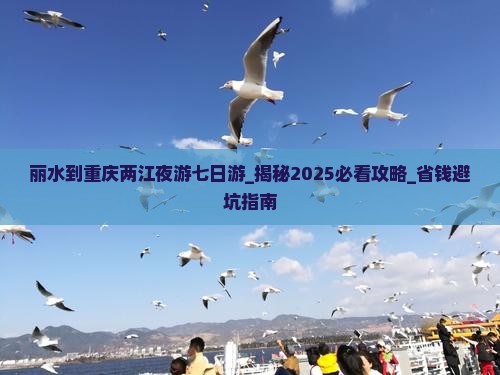 丽水到重庆两江夜游七日游