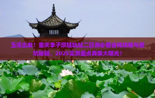 玉溪到重庆李子坝轻轨站二日游