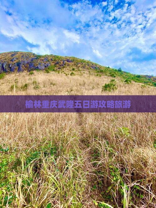 榆林去重庆武隆五日游