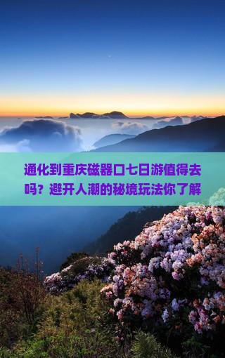 通化到重庆磁器口七日游