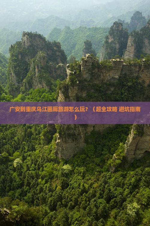 广安到重庆乌江画廊旅行社