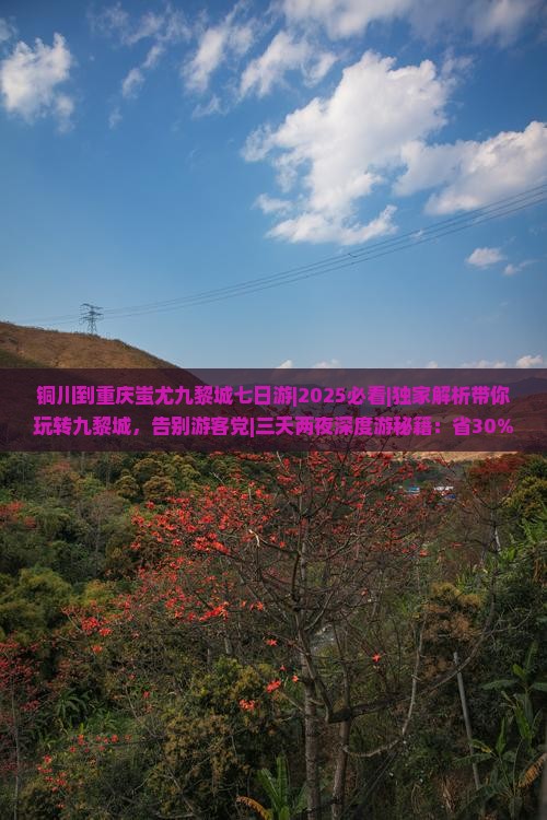 铜川到重庆蚩尤九黎城七日游