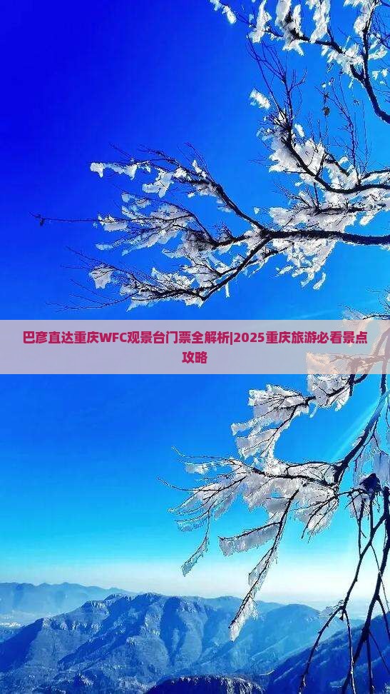 巴彦倬尔到重庆wfc观景台门票