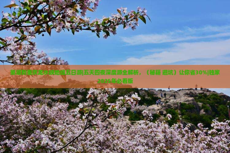巢湖到重庆龙水峡地缝五日游 巢湖到重庆龙水峡地缝五日游
