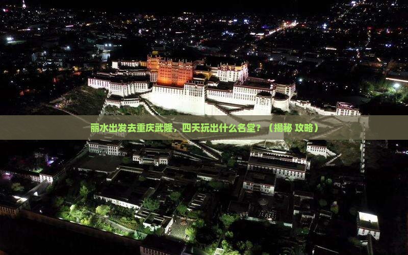 丽水去重庆武隆四日游