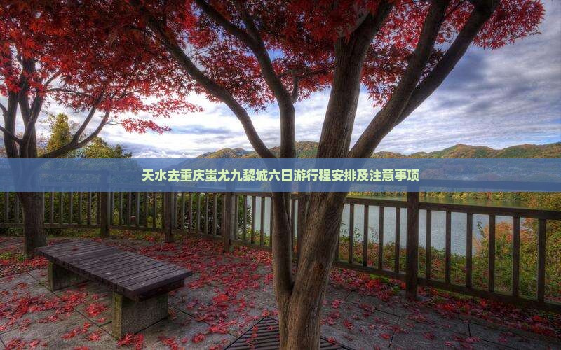 天水去重庆蚩尤九黎城六日游