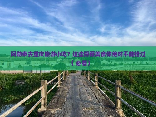 阿勒泰去重庆旅游小吃