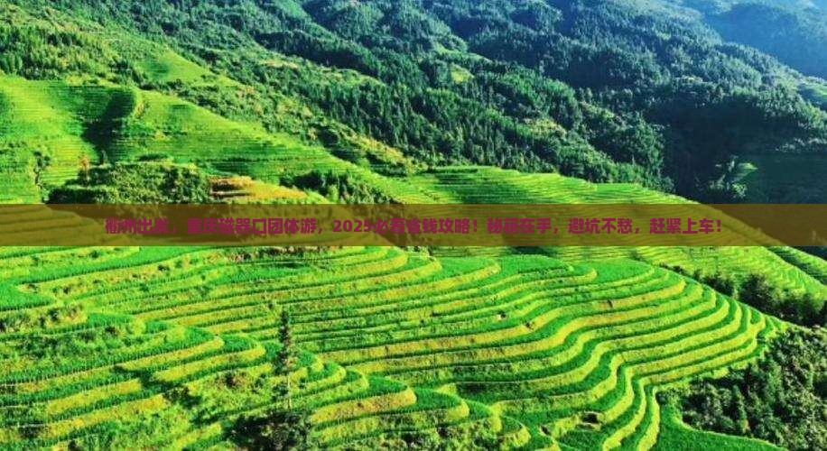 衢州去重庆磁器口团体旅游