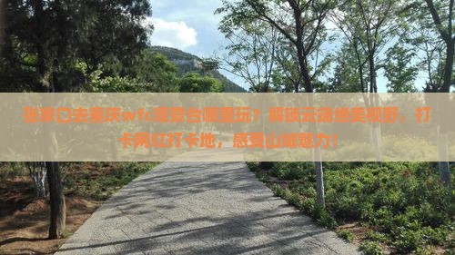 张家口去重庆wfc观景台哪里玩