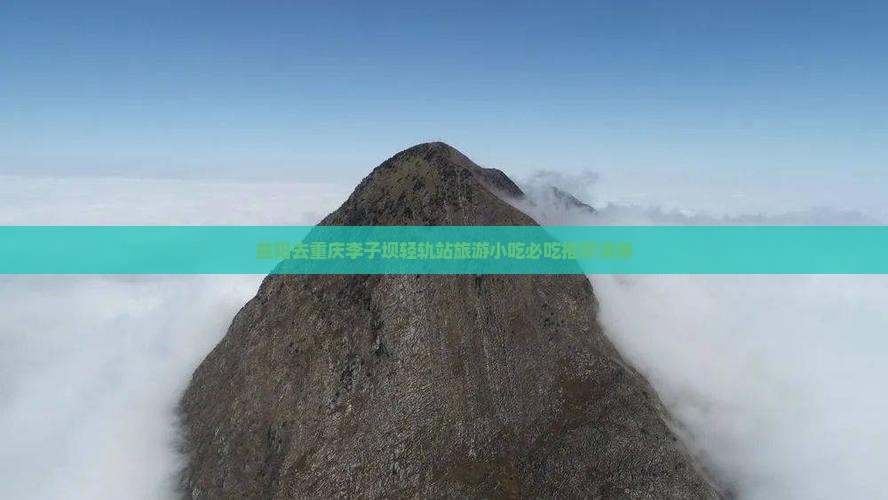 益阳去重庆李子坝轻轨站旅游小吃