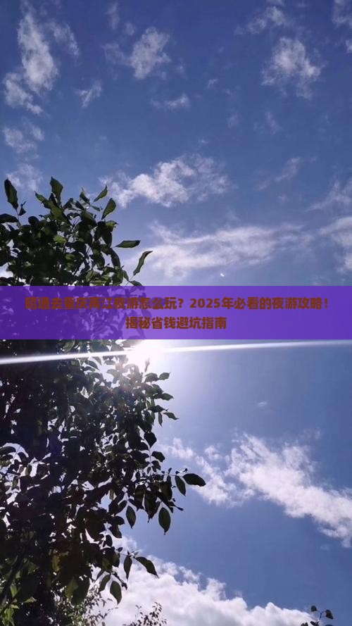 昭通去重庆两江夜游景点
