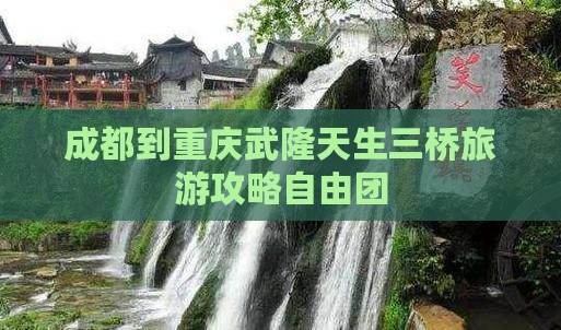 成都到重庆武隆天生三桥自由团