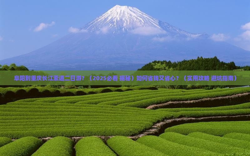 阜阳到重庆长江索道二日游