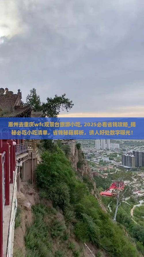 惠州去重庆wfc观景台旅游小吃