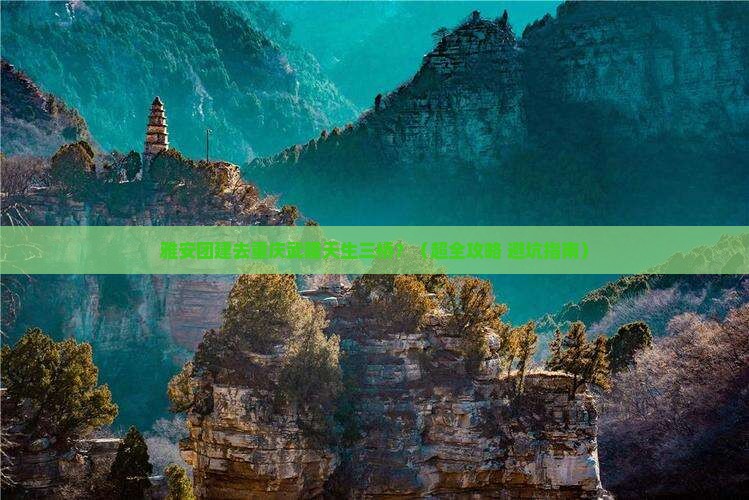 雅安到重庆武隆天生三桥团体旅游
