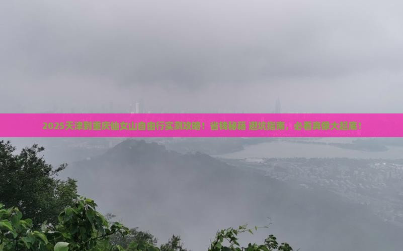 天津到重庆仙女山自由行