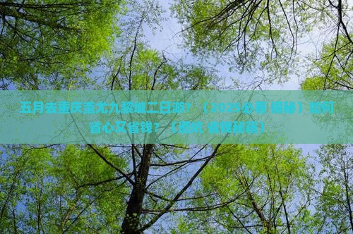 五月去重庆蚩尤九黎城二日游
