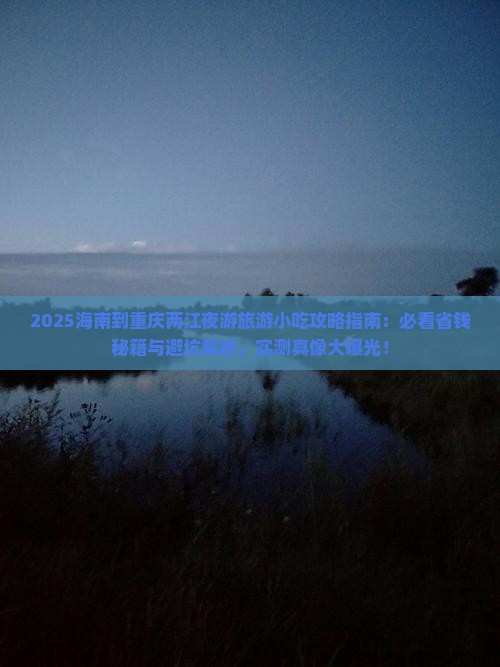 海南到重庆两江夜游旅游小吃