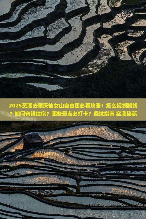 芜湖去重庆仙女山自由团