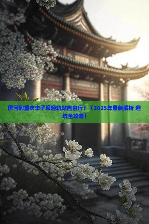 漯河去重庆李子坝轻轨站自由行