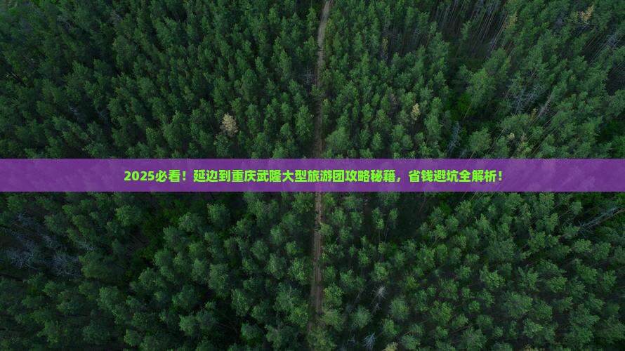 延边到重庆武隆大型旅游团
