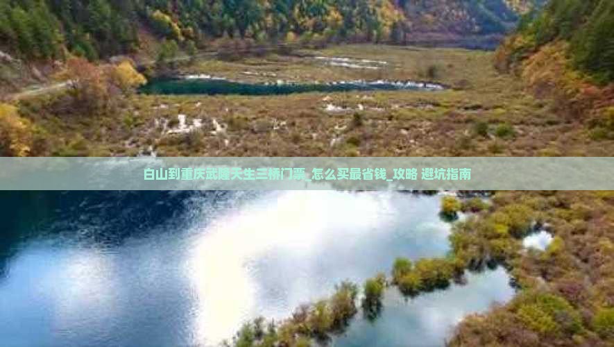 白山到重庆武隆天生三桥门票