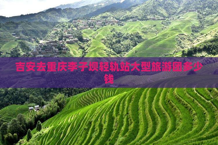 吉安去重庆李子坝轻轨站大型旅游团