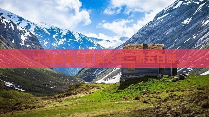十堰去重庆武隆天生三桥五日游