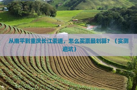 南平到重庆长江索道门票