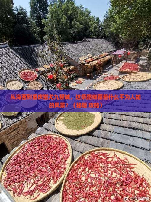 海西到重庆蚩尤九黎城必去地