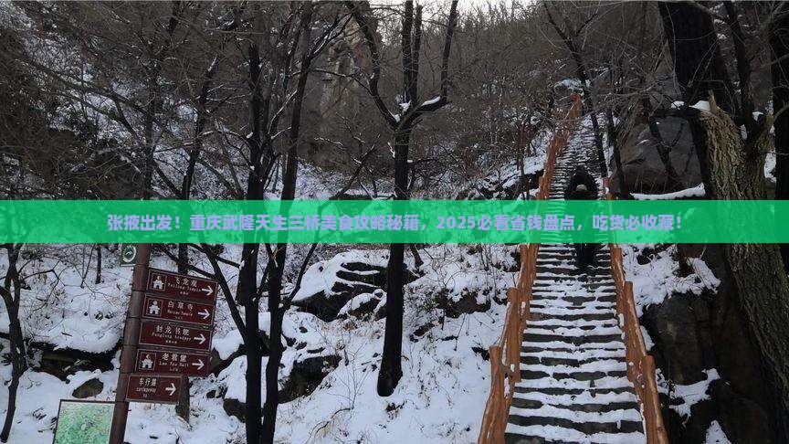 张掖到重庆武隆天生三桥旅游小吃