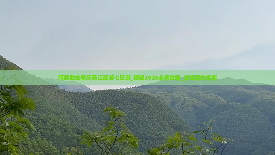 阿泰勒去重庆两江夜游七日游