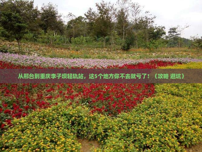 邢台去重庆李子坝轻轨站必去地
