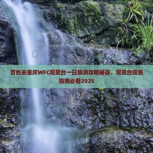 百色去重庆wfc观景台一日