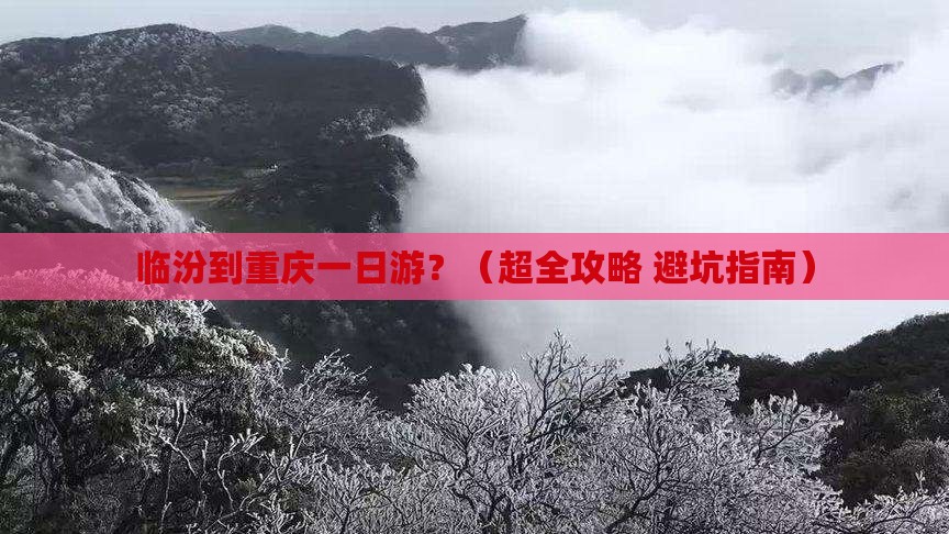 临汾到重庆一日